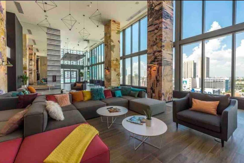 Luxurious,boho Studio In Downtown Miami/bay View Appartement